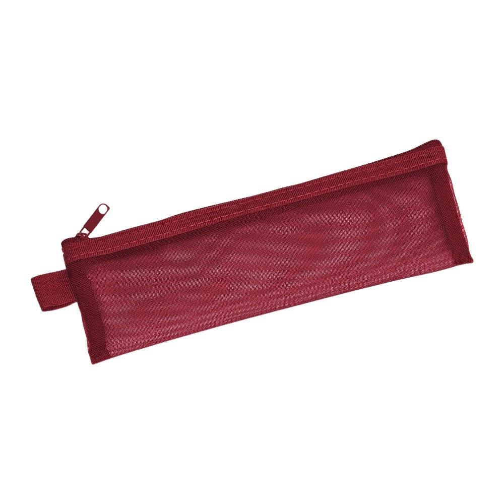 

Square Shape Pen Bag Transparent Stationery Pouch Portable Pen Box Student Examination Pouch розы красного