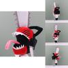 Man Denji Plush Dolls Soft Cuddly Steel-wire Tongue Figures