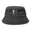 Unisex Distressed Denim Washed Bucket Hat Angine De Poitrine Canadian Band Headwear Fishing FisherUnisex Cap Session Hats Gifts