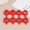 8/16Pcs Barbell Dumbbell Hexagonal Nut Fixing Accessories Home Gym Fitness Equipment Rod Screw Screw Collar Clamp