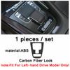 Car Glass Lift / AC Vent Outlet / Steering Wheel Decor Cover Trim ABS Accessories For Mercedes-Benz GLE GLS Gle320 450