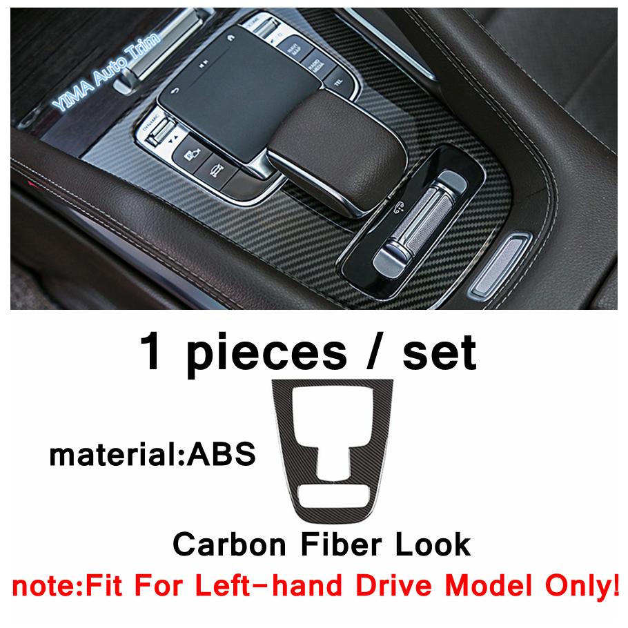 Car Glass Lift / AC Vent Outlet / Steering Wheel Decor Cover Trim ABS Accessories For Mercedes-Benz GLE GLS Gle320 450