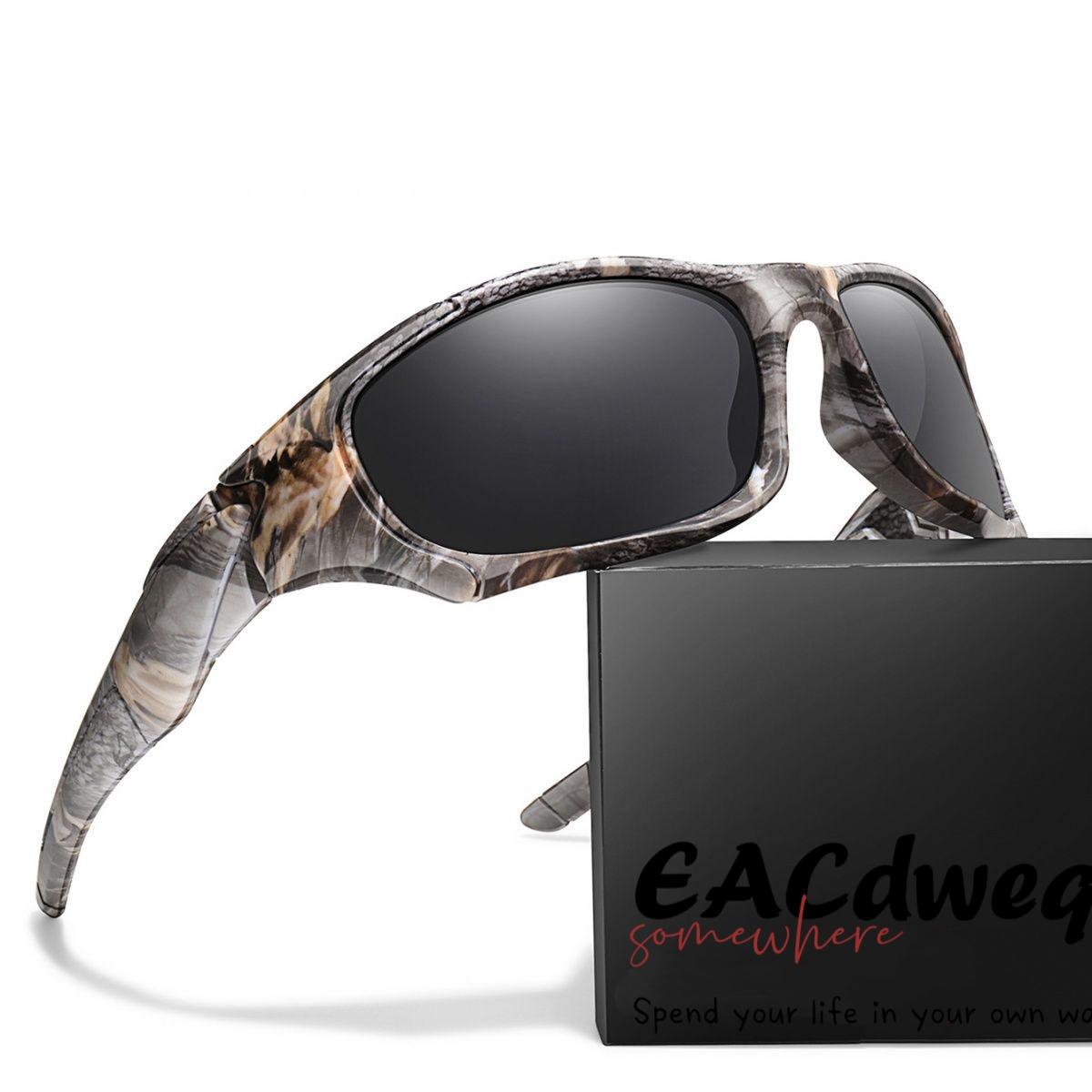 Professional Fishing Men's Steampunk Sunglasses Outdoor Sports Cycing Driving Eyeglasses Tactics Camouflage Eyewear Uv400 Gafas De Sol Cm