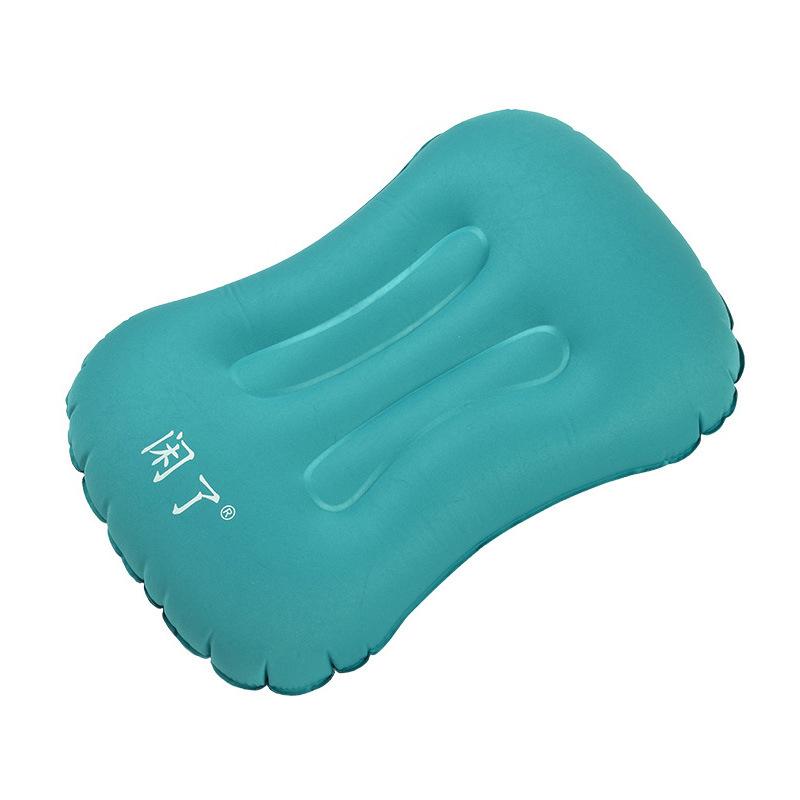 Travel Press Inflatable Lunch Rest Pillow Portable Outdoor Inflatable Pillow Foldable Multifunctional Pillow Headrest