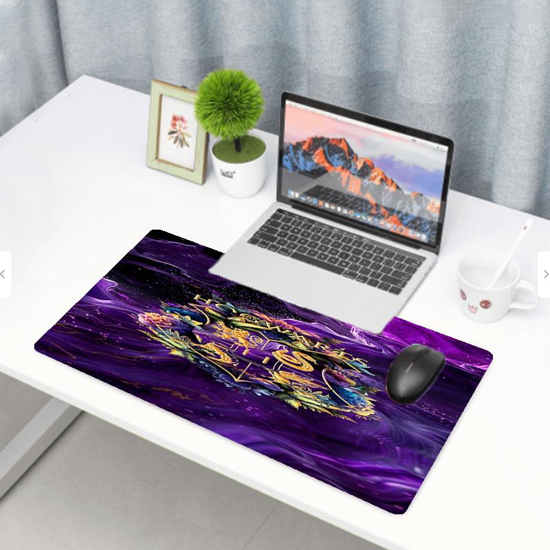 Fantasy Film Print Mouse Pad, Anti‑Slip Desktop Keyboard Mat, for PC Laptop Gaming Working Daily Use, Cool Festival Surprise Gift