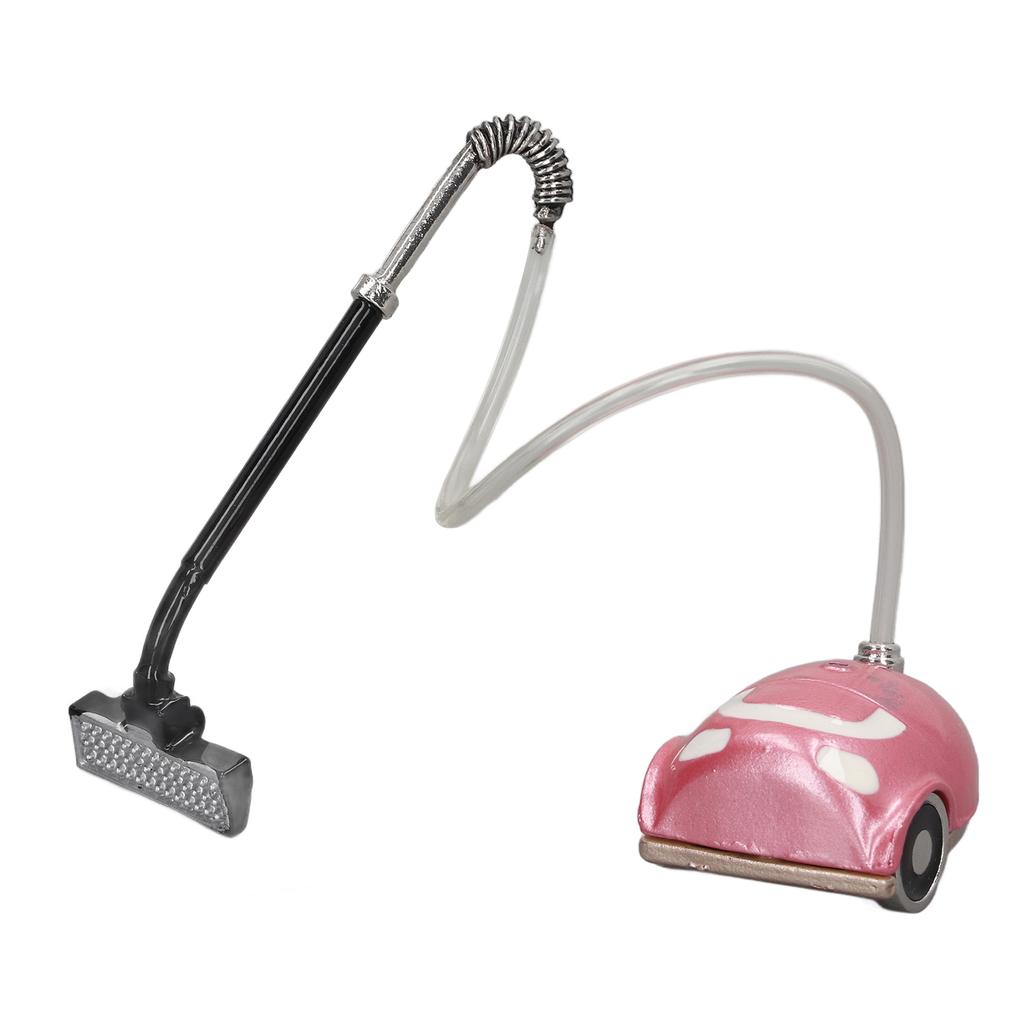Vacuum Cleaner 1:12 Scale Vivid Details Add Ambience Doll House Accessories for Home Decoration Gifts