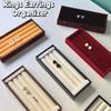 Mini Velvet Jewelry Tray Flannelette Jewelry Storage Pallet Rings Earrings Organizer  Nightstand