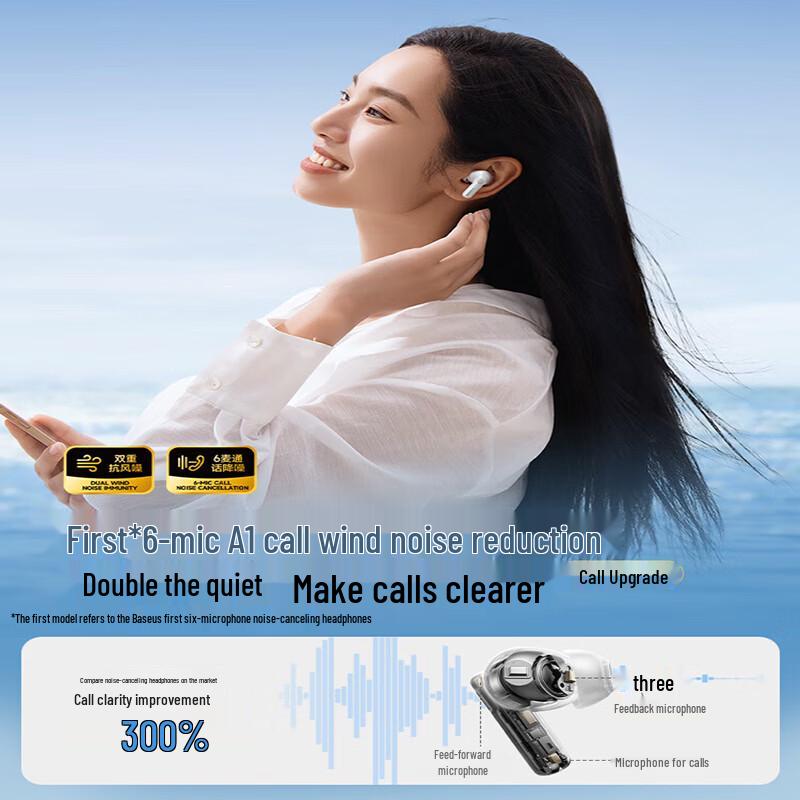 Baseus M3s Hybrid ANC Wireless Earbuds