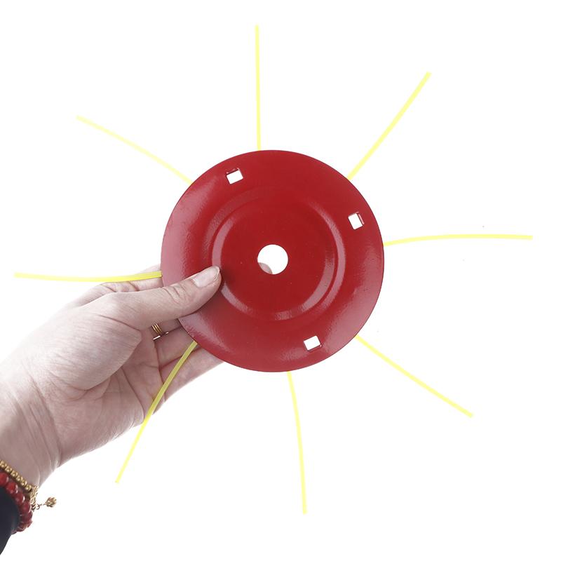 Gasoline/Lithium Grass Trimmer Head Removal Of Garden Weed Brushcutter Part Steel Lawn Mower Head With 4 Lines Replacement