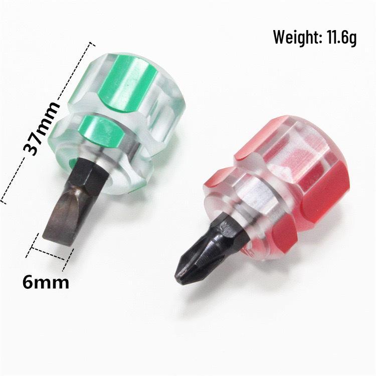 Phillips and Flathead Manual Screwdriver - Car Mudguard & Small Carrot Head Repair Tool Set