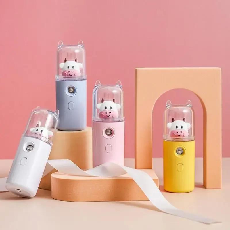 

Mini Mist Moisturizing Sprayer 30ML Portable Handheld USB Nano Facial Spray Humidifier
