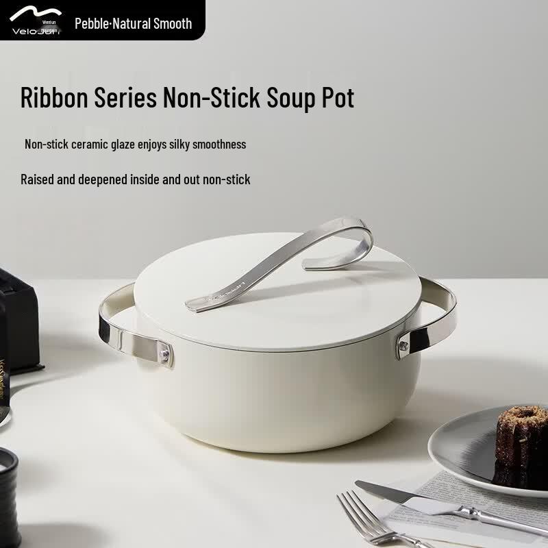 Velosan 24cm Ceramic Non-Stick Stew Pot