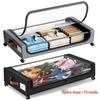 Oxford Cloth Under-Bed Storage Box with Wheels for Clothing and Sundries