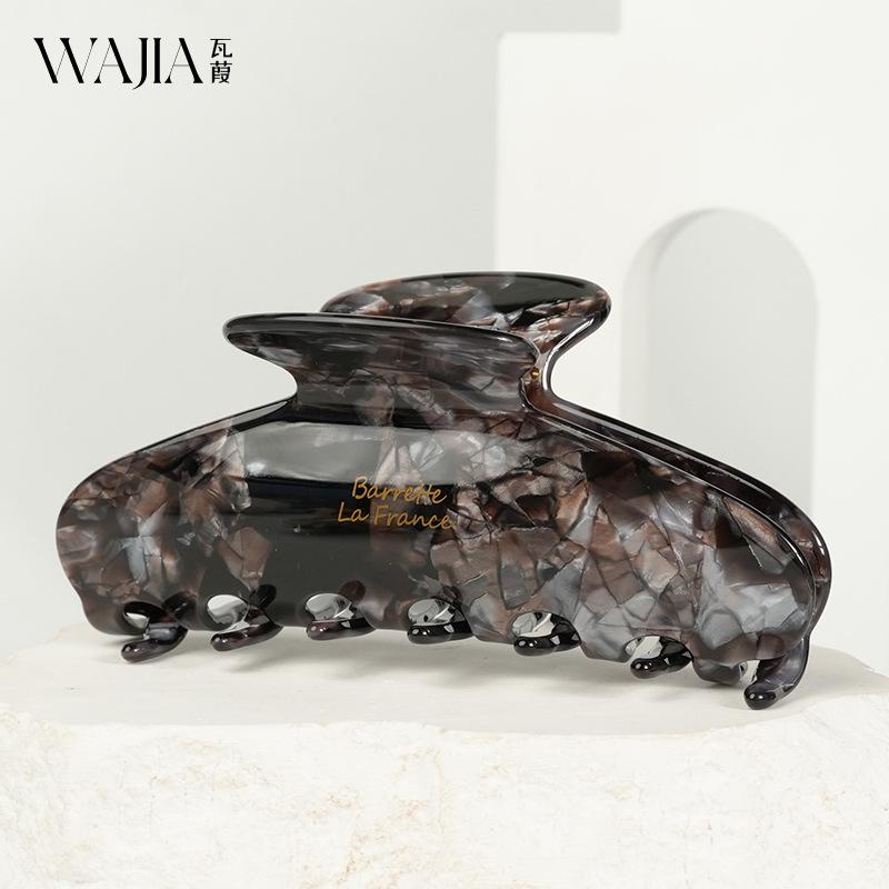 

Элегантная заколка для волос в стиле ретро из ацетата Wjia во французском стиле