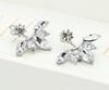 The New Fashion Crystal Earrings Statement Jewelry Earrings Horse Eye Blossom Daisy Upper And Lower Sections Of Women Earrings