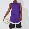 2pcs Set Men Basketball Football Jerseys Fitness Running Sport Clothes Jogging Marathon Athletic Training Plus Size Sportswear
