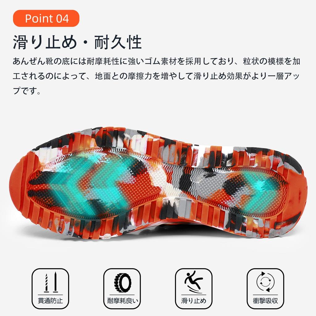 BTNTN Safety Work Shoes with Resin Toe and Nail and Ideal for Construction Size Men's Cap, Anti-Slip, Protection, Breathable, Lightweight,