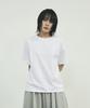 SCALLYWAG Neckline Studded T-Shirt [White]