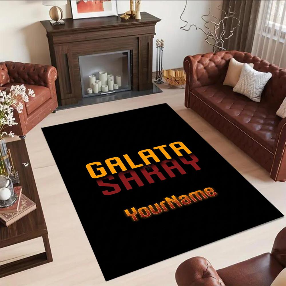 Galatasaray 121 Customizable Name Carpet Suitable for Kitchen Foyer Dining Room Dormitory Anti-slip Rug Office home decor