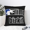 Music Rock Limp Bizkit Rap Square Pillow Cases  Cushion Cover Novelty Zipper Decor Pillowcase for Home 40x40cm