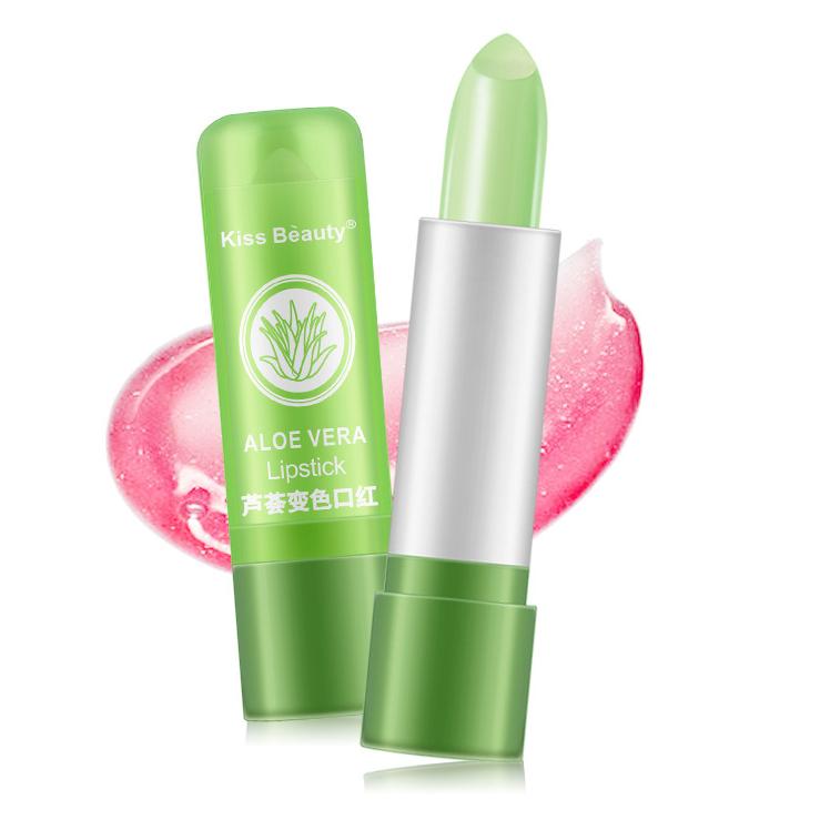 Бальзам для губ с алоэ температурой, глянцевый зеркальный водный блеск, лакированный стеклянный бальзам для губ, плотный увлажняющий перламутровый блеск для губ