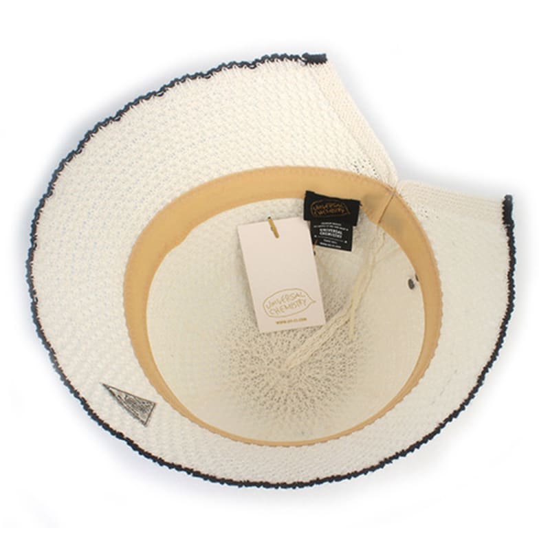 Universal Chemistry Summer White Edge Backopen Bucket Hat