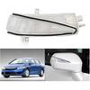 Rear View LED Side Mirror Turn Signal Passenger Side, Car Rearview Mirror Side Marker Light, Compatible with Honda Civic Hybrid 2006-2011 8th