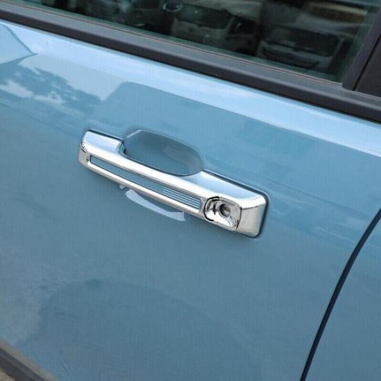 4P Car Door Handle Trim Cover For Ford Maverick -2024 Accessories ABS Chrome