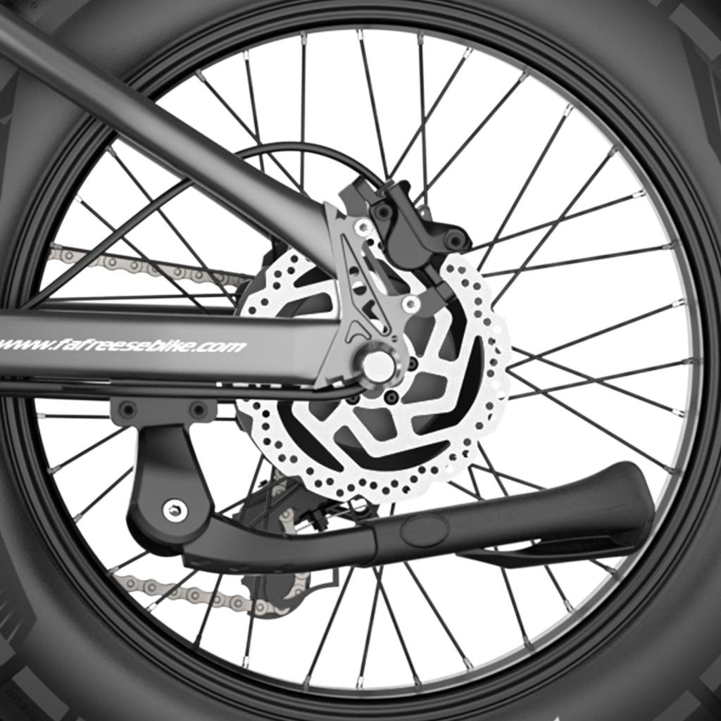 FAFREES F20 Ultra Elektrické kolo 750W Motor, 48V 25Ah Baterie, 20*5,0 Palcové Tlusté Pneumatiky, Mechanické Brzdy, Dojezd 80-100KM, E-bike s Dvojitým Odpružením