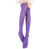 Sexy Black White Soild Color Long Socks Women Over Knee Thigh High Over The Knee Stockings Lolita Ladies Girls Warm Knee Socks