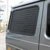 For Mercedes Benz G Class W463 2004-18 Aluminum Alloy Car Rear Window Honeycomb Window Glass Guard Protection Panel Accessories