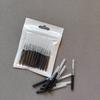 Interdental Brushes Size 40 for Cleaning Between Teeth, Black, 40 Count