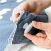8pairs Bed Sheet Duvet Cover Fastener Clip Anti-Slip Blanket Buckles Quilt Holder Fixator Grippers
