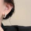Unique Twisted Irregular Ear Hoops: 2024 French Style Women's Earrings