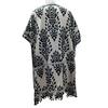 Tassle Ball Sun Protection Swimsuit Cardigan Half Sleeve Women Boho Printed Beach Cover Up for Beach