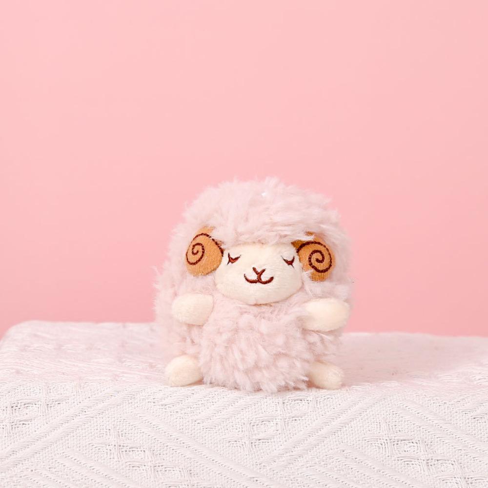 Lamb Mini Sheep Plush Keychain Mini Sheep Soft Lamb Doll Ornament Sheep Plush Pendant  Decoration