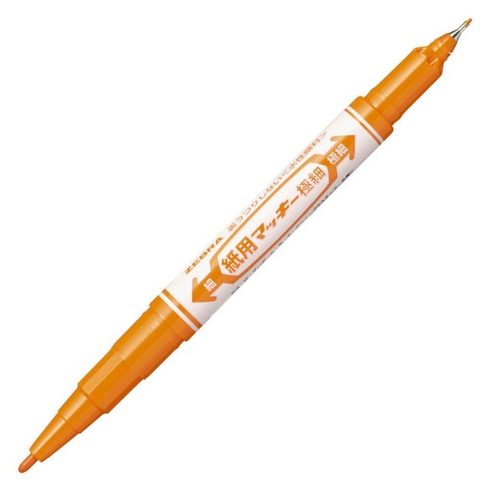 

Бумага для ручек ZEBRA Mackie Extra Fine Orange 10 на водной основе B-WYTS5-OR