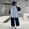 Children's Fashion Leisure Suit 2025 Spring Boys Handsome Sports POLO Shirt Hoodie Suit