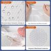 Shockproof Foam Packaging Vibration Protection Padding Bubble Film Double Layer Transparent Foam Protection Shipping Supplies