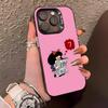 Anime M-Mafalda Phone Case For IPhone17 Air 16 15 14 Plus 13 12 11 Pro XS Max Silver Black Bumper Case