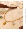 Charming Pig & Elephant Pendant Necklace for Women - Cute, Delicate Animal Design