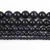 Natural Stone Beads Blue Sandstone Beads 4/6/8/10mm Beads For Jewelry Making DIY Necklace Accessories