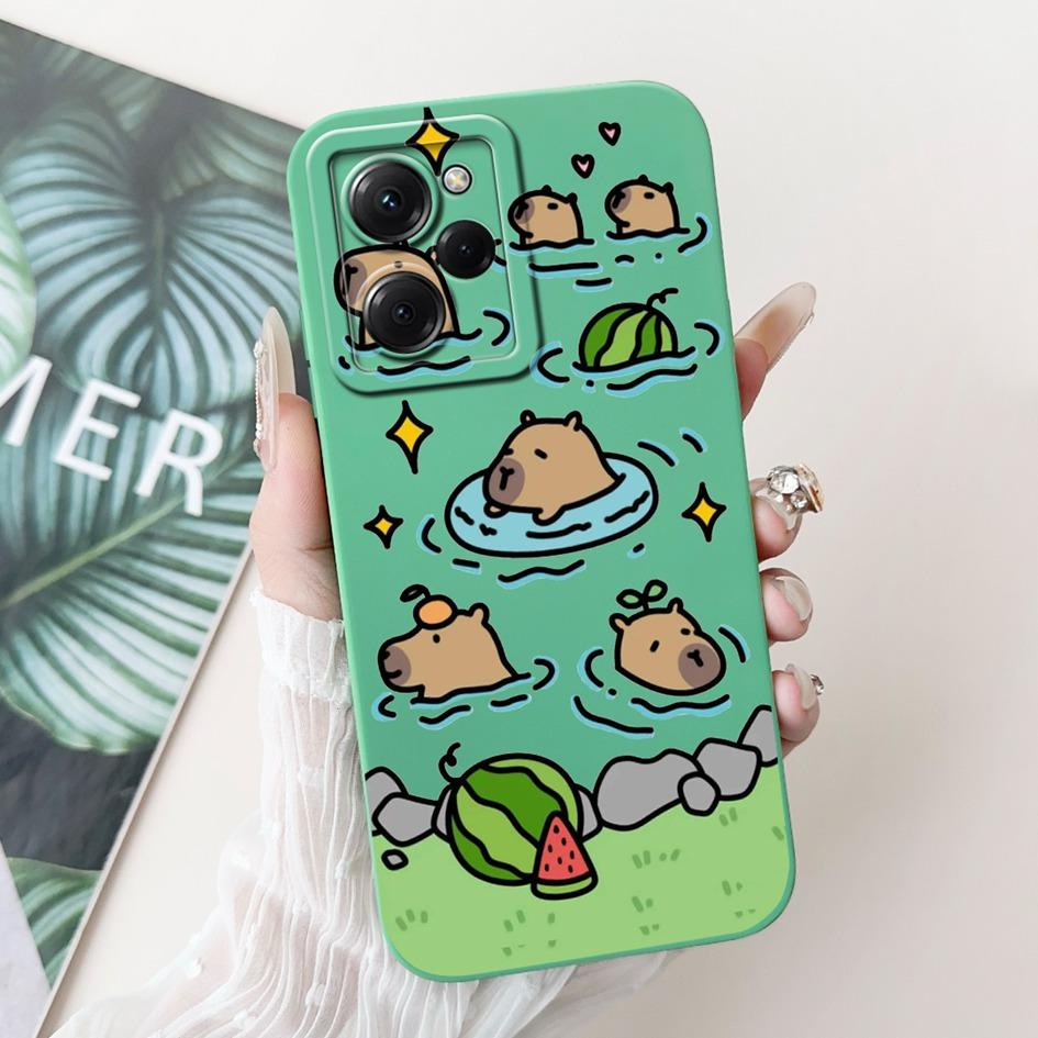 For Xiaomi Poco X5 Pro 5G Case Fashion Butterfly Daisy Flowers Soft Silicone Cover For Xiaomi PocoX5 X5Pro Full Protection Funda