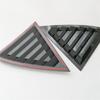 New 2pcs Racing Rear Quarter Window Louvers for Chevy Malibu 2011-2015 (Glossy Black)
