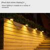 Solar LED Light, Outdoor Courtyard Home Fence Wall Lamp Motion Sensor Decoration for Patio and Garden External Sconce