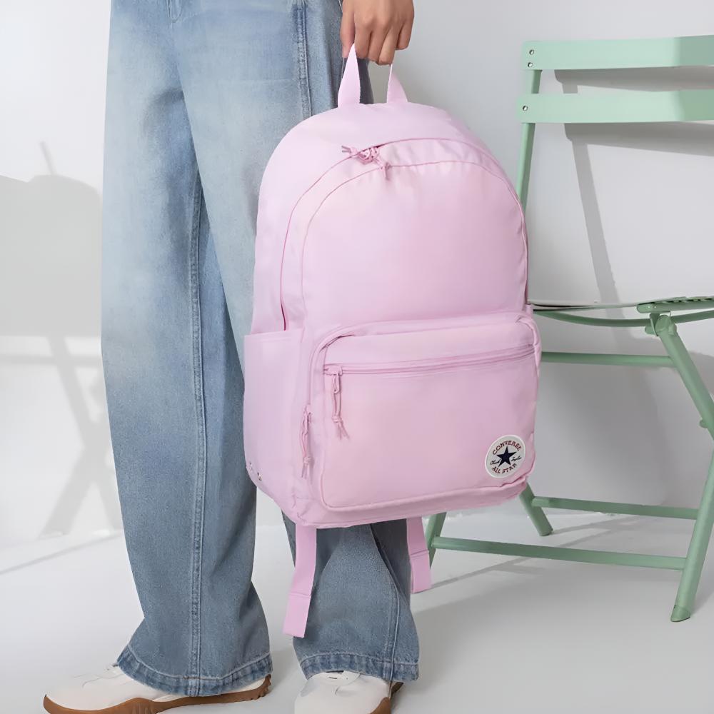 Converse Zaino Chuck Patch 25L Grande Capacità Zaino Unisex Rosa UA5796-AMH