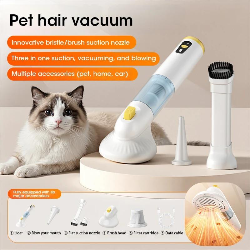 

Multifunctional Pet Hair Remover Vacuum Cleaner with Cyclonic Technology Long Lasting Suction for Home Furniture and Car