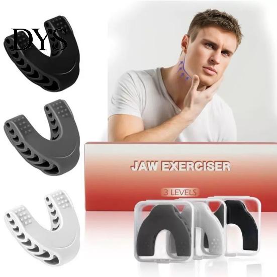 Non-slip Jaw Trainer Jawline Exerciser Portable Men Women Face Muscle Sculpting Easy-to-use Bone Strengthener Shaper Toner Slimming Tools