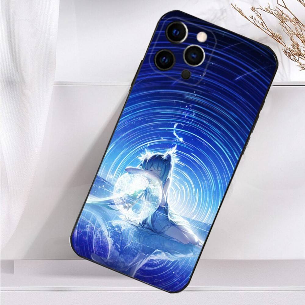 Cute H-Hatsune M-Mikus Phone Case For iPhone 16,15,14,13,12,11 Plus,Pro Max,XS,X,XR,SE,Mini,8,7 Soft Silicone Black Cover