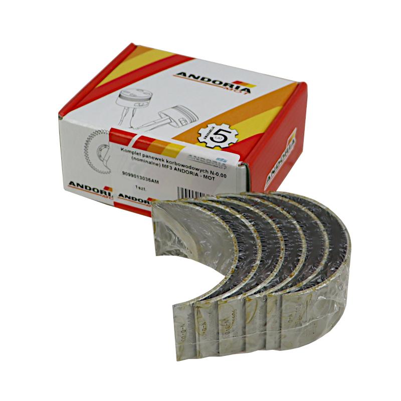 Set of connecting rod bearings N-0.00 (nominal) Ursus MF3 ANDORIA